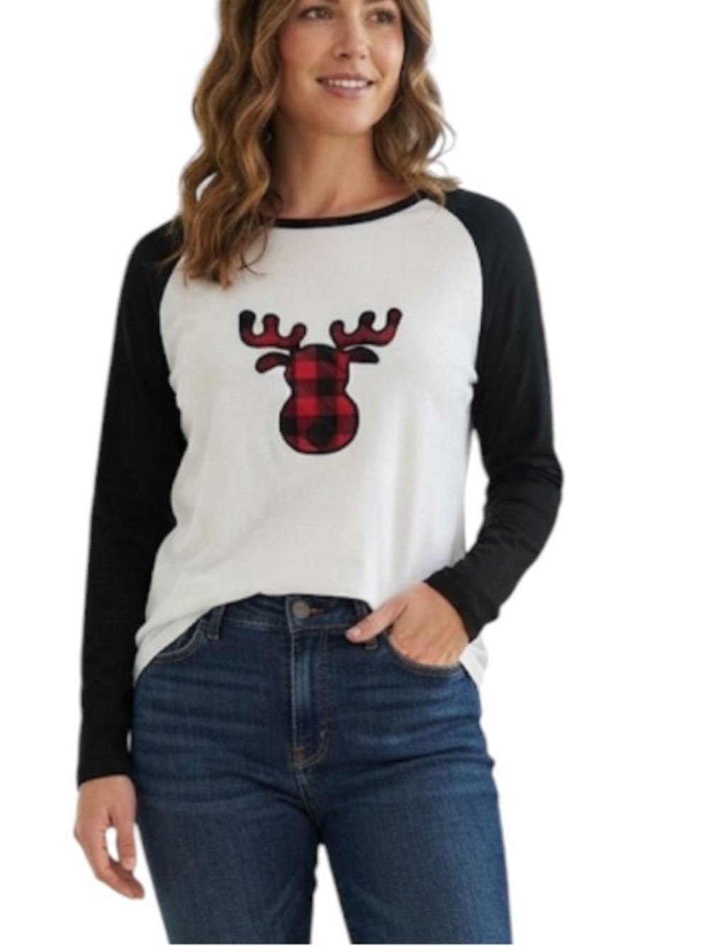 IFFEI women's pajamas tees long sleeve size M